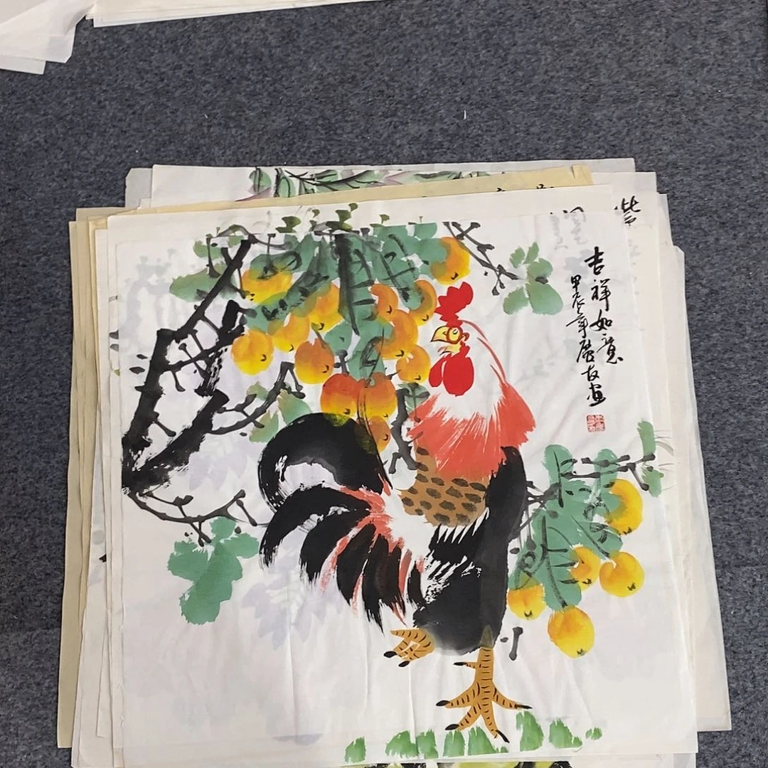 国画画画真的画画画