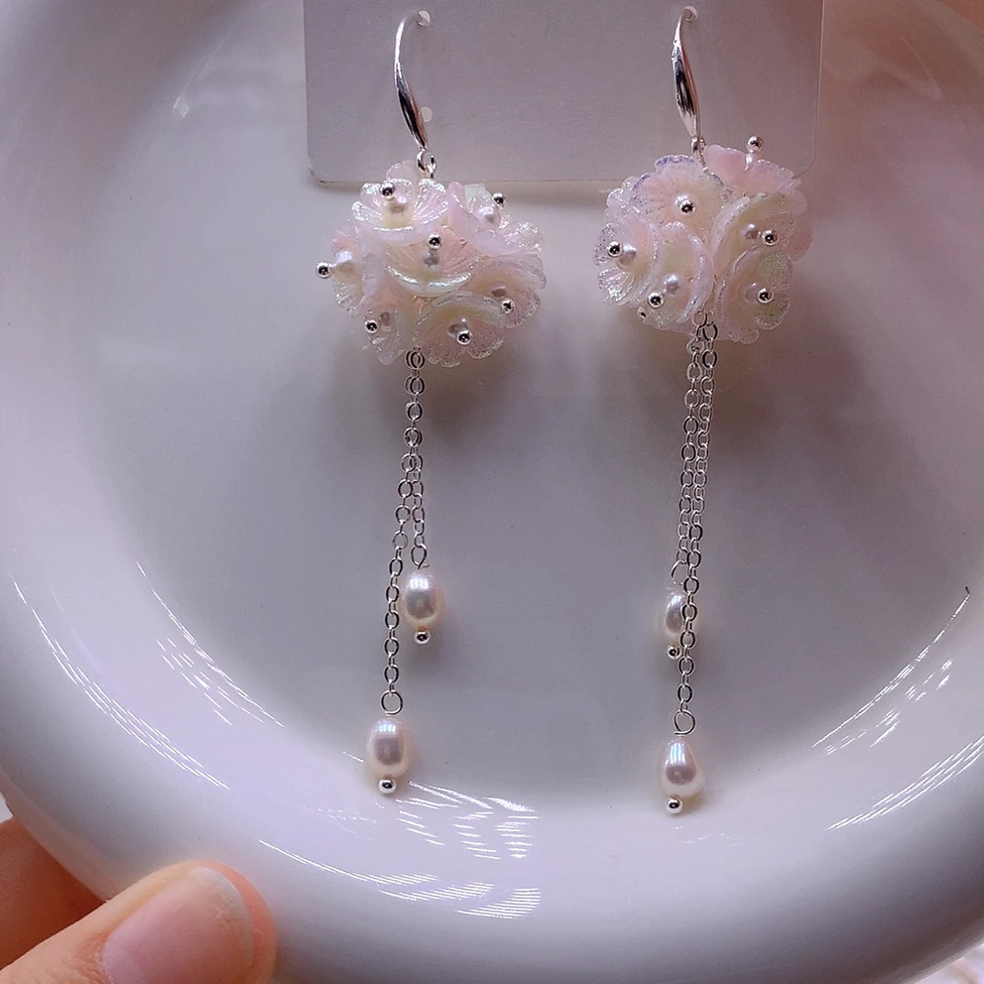 淡水珍珠未镶嵌耳饰耳环