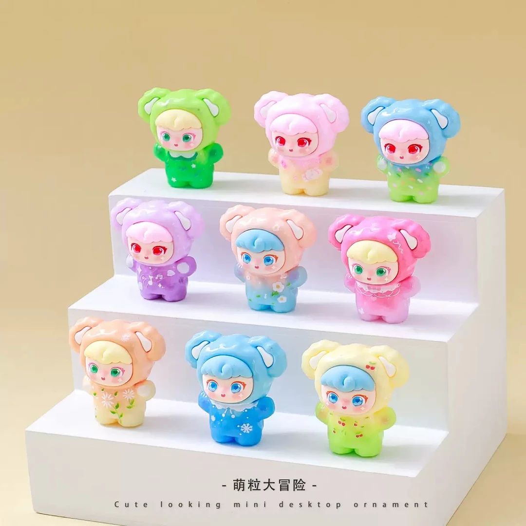 【九宫格+对对碰】可爱甜美dora萌粒公仔diy摆件