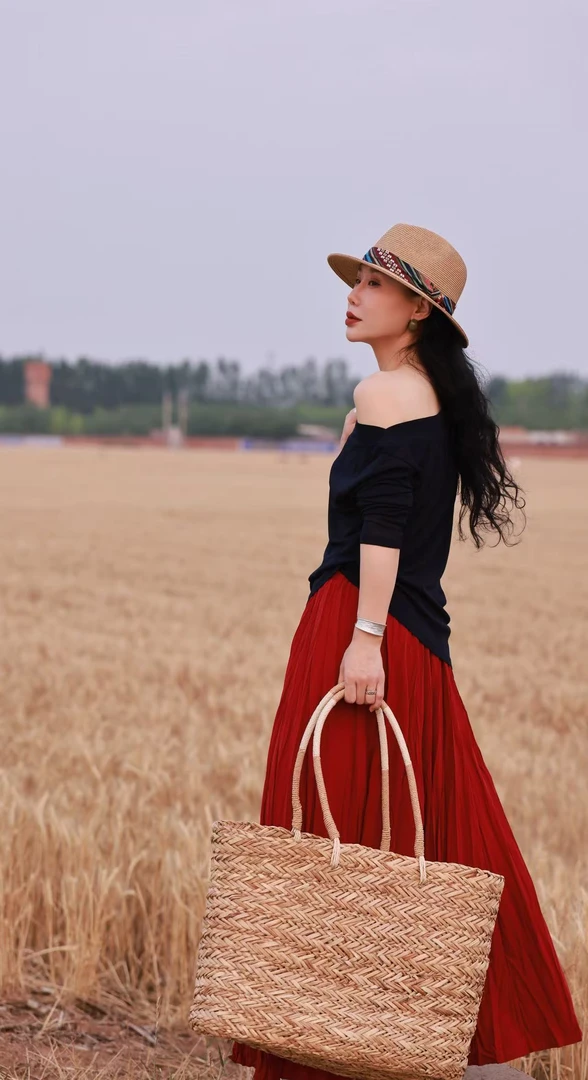 多色显瘦不规则褶皱半裙3990