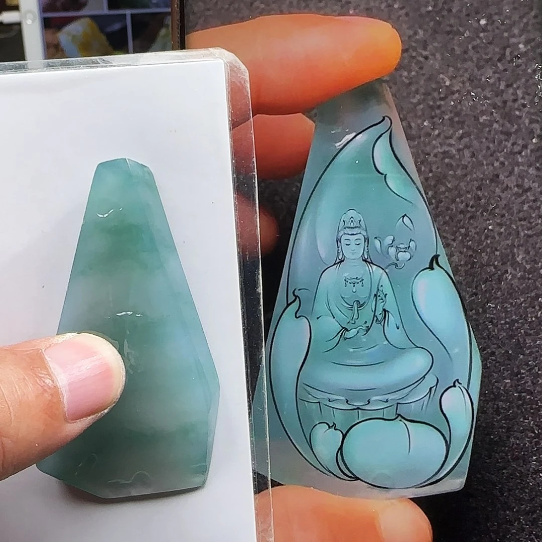 定制翡翠未镶嵌翡翠