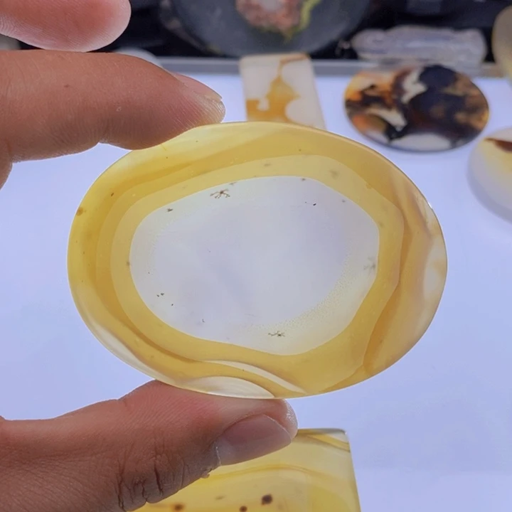 玛瑙/玉髓颈饰未镶嵌黑**生