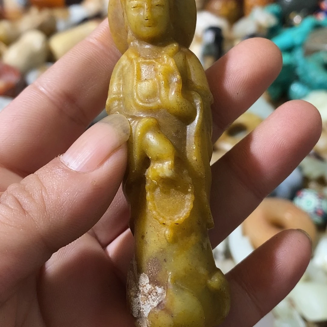 和田玉（糖玉）未镶嵌挂件