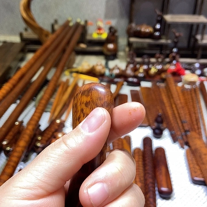 大*南美蛇纹木手把一个