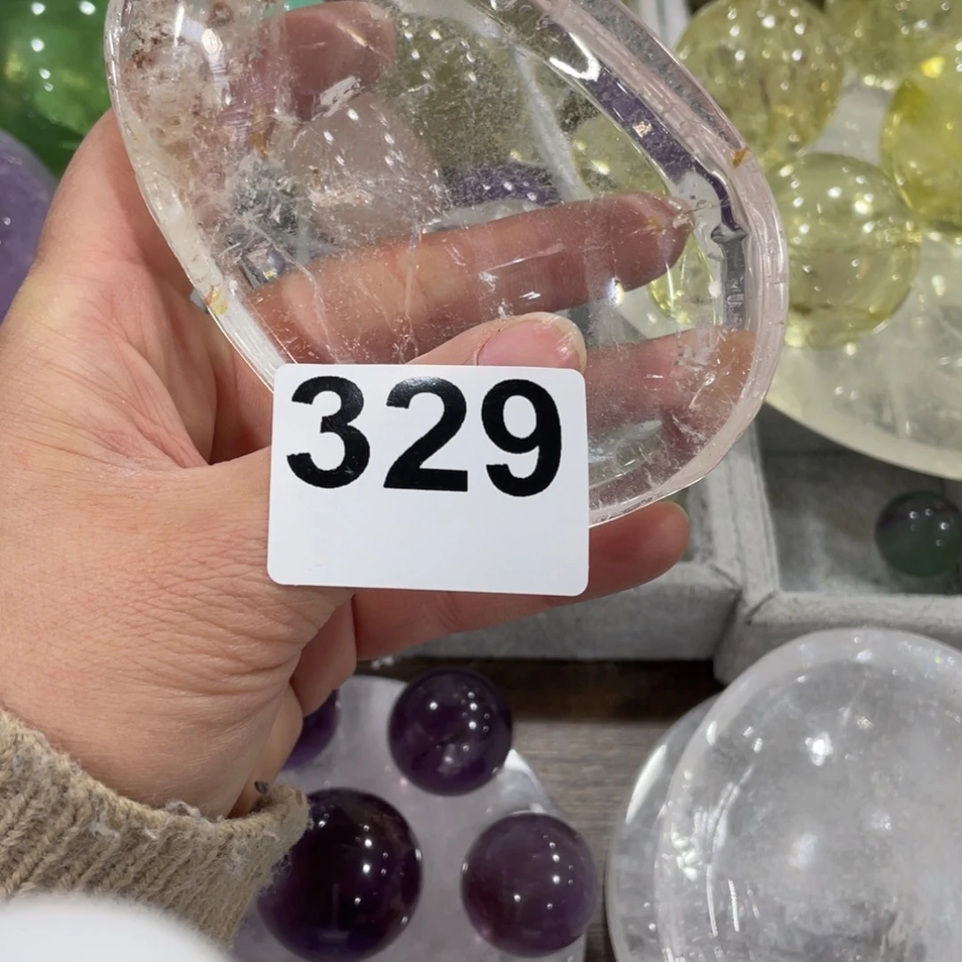 左***鱼未镶嵌珠宝半成品水晶