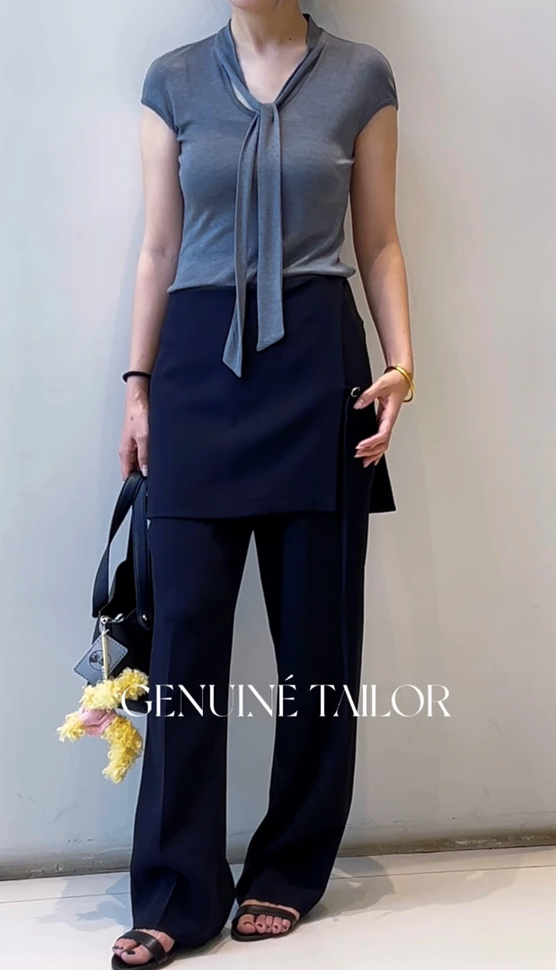 定制款 屁帘长裤