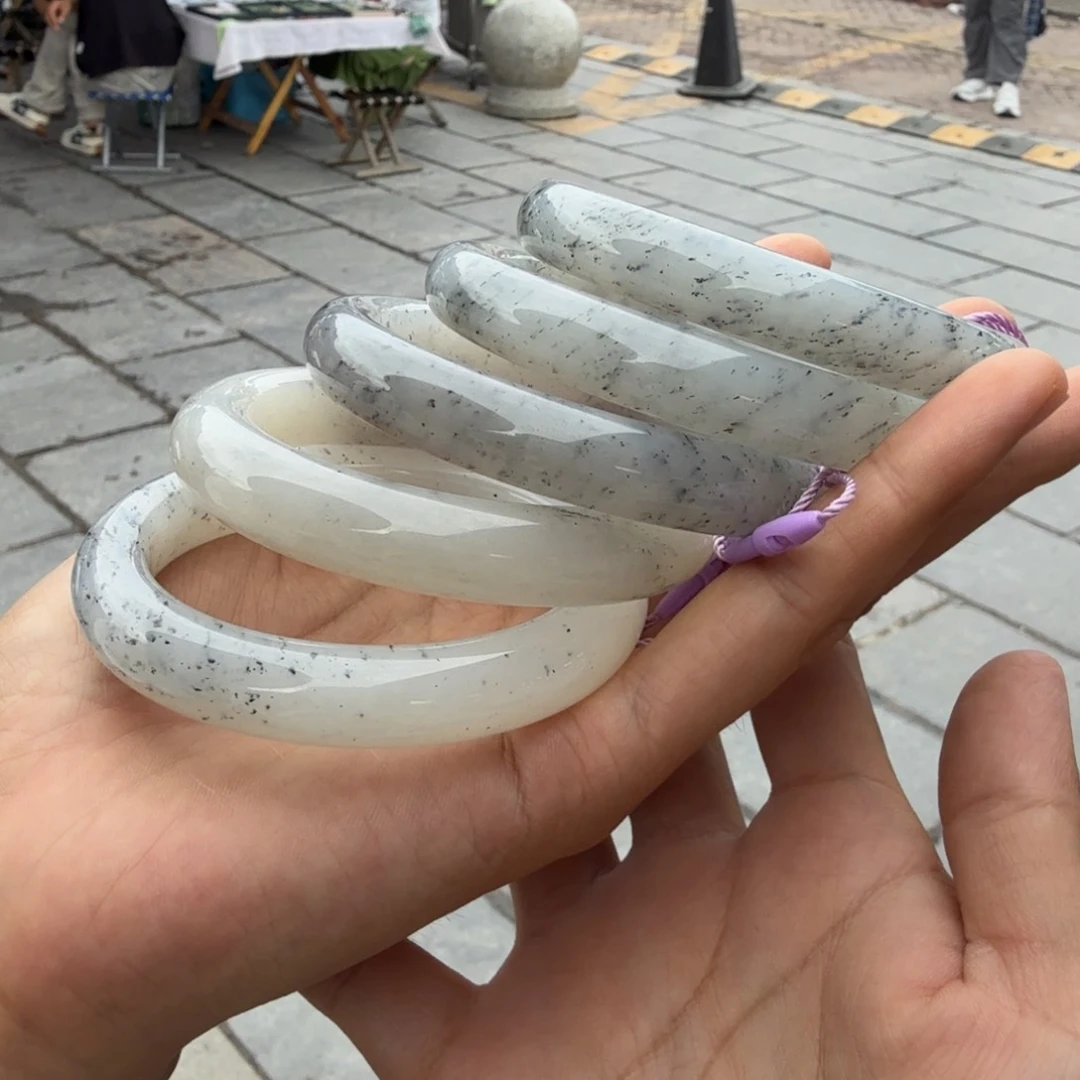 和田玉未镶嵌颈饰新疆山料手镯帅弟弟F多样性拍一发一