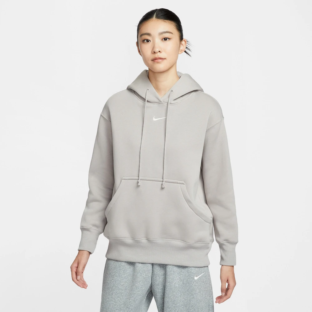 NIKE耐克女子AS W NSW PHNX FLC OS PO HOODIE连帽卫衣DQ5861-009