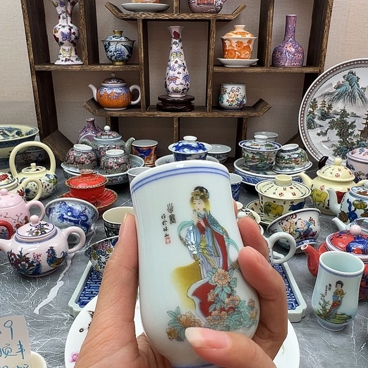 如***义陶摆件景德镇陶瓷5676