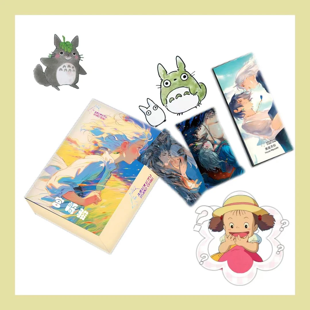 C【宠粉】幻梦文创-宫崎骏的童话世界 卡牌盲盒国产二创默认代拆