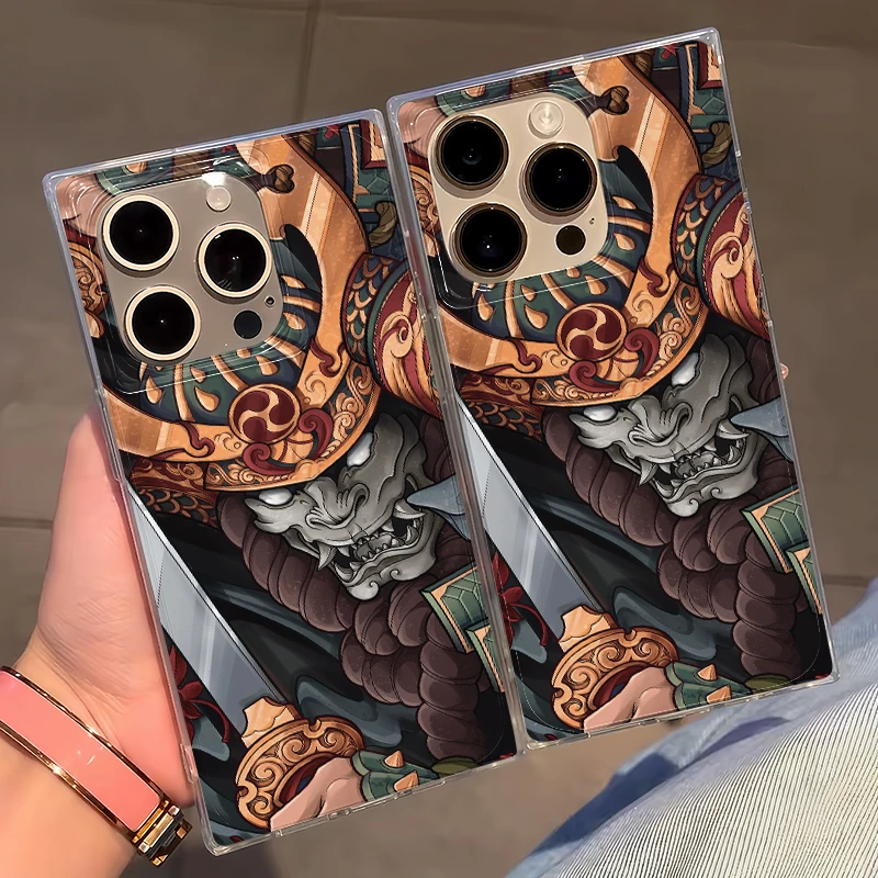 高级感般若适用苹果16promax冰晶方块手机壳iPhone15硅胶14小众13