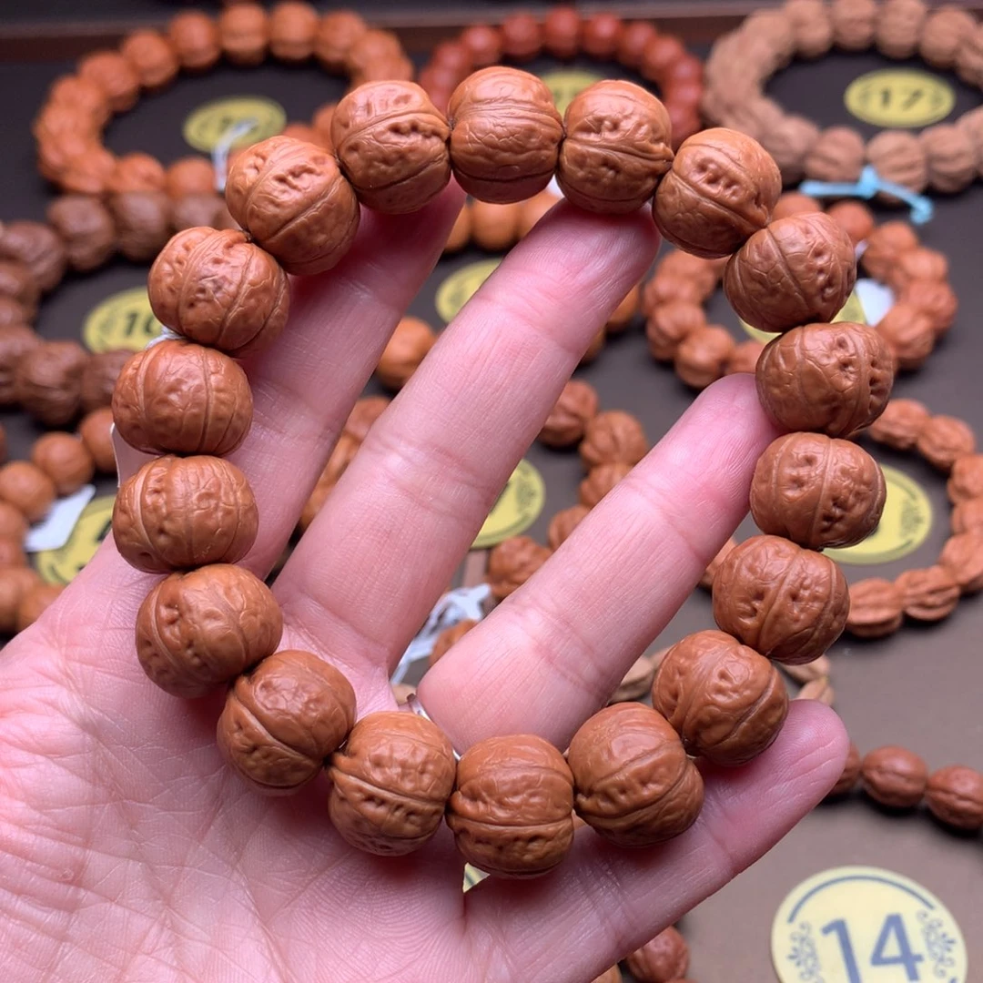文玩核桃手串17尺寸