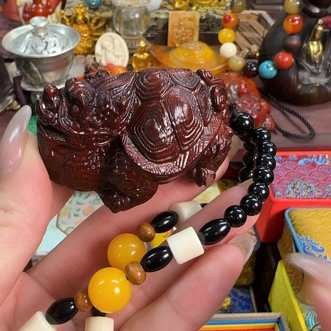 滴血莲花菩提吊坠