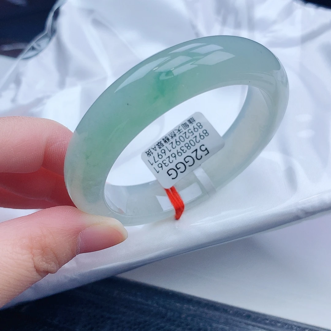 翡翠未镶嵌手镯缅甸天然翡翠a货手镯
