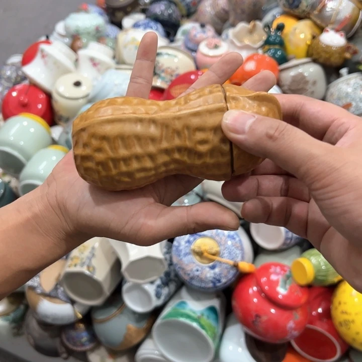 瑕疵福利品陶瓷茶叶罐