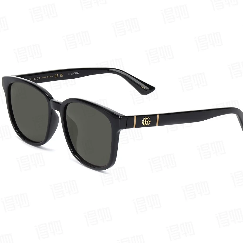 未使用 GUCCI/古驰 【白菜专属】 黑色金标GG墨镜 均码xx05938