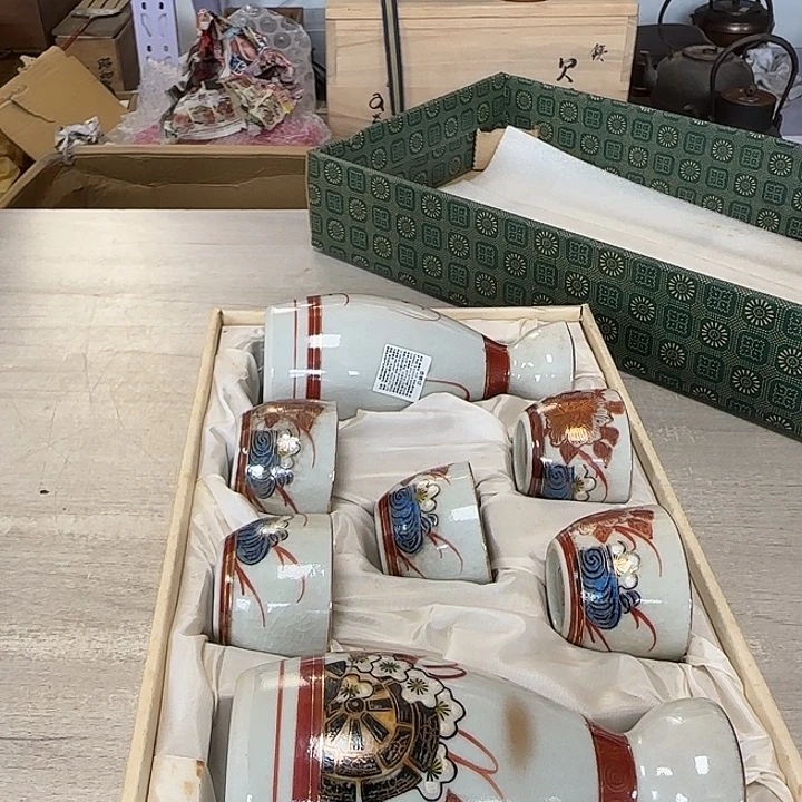 瓷片茶道具工艺品