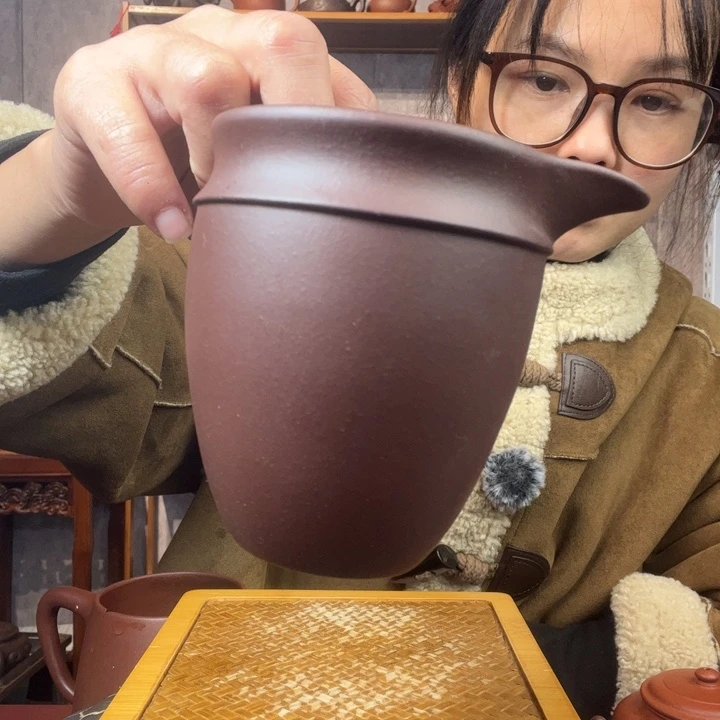 茶杯紫砂原矿紫砂杯