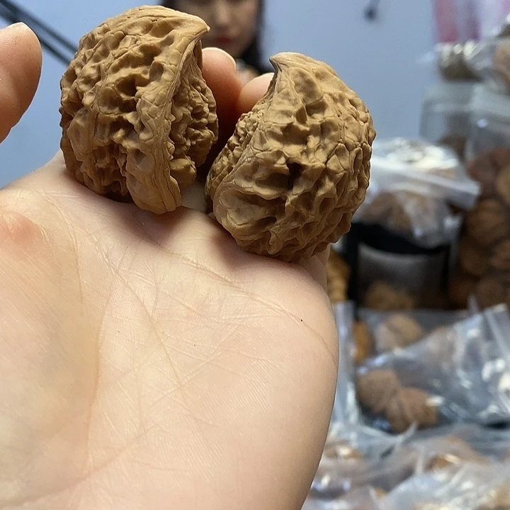 文玩核桃把件42蛇头