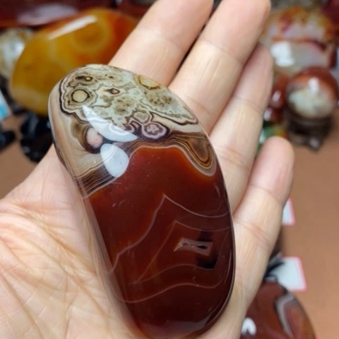 未镶嵌玛瑙/玉髓珠宝奇石刘**憨