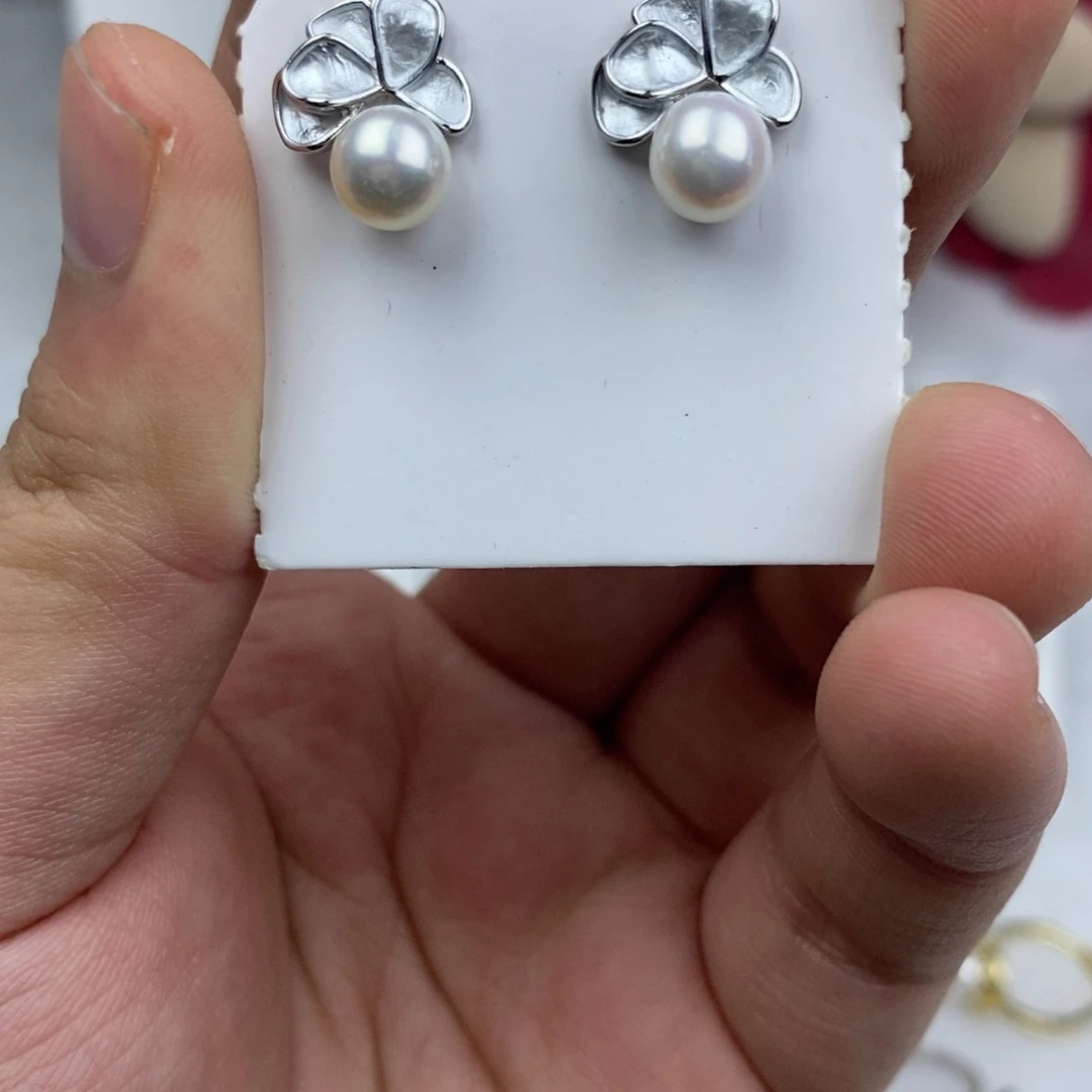 耳饰淡水珍珠未镶嵌