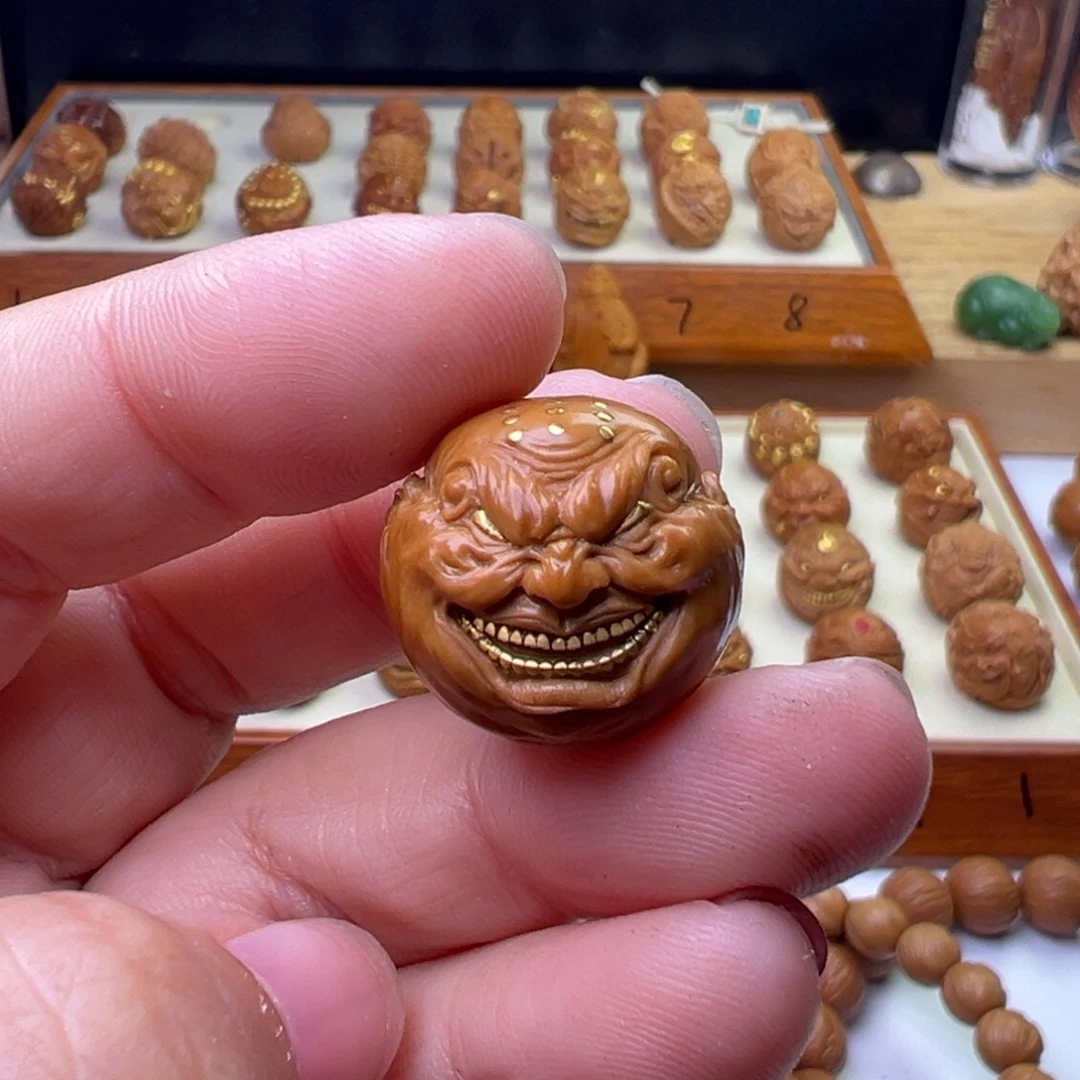 吊坠猴头核桃猴头