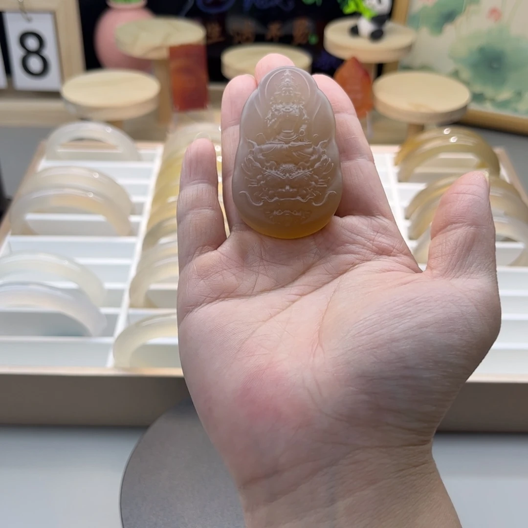 玛瑙/玉髓颈饰未镶嵌d****h