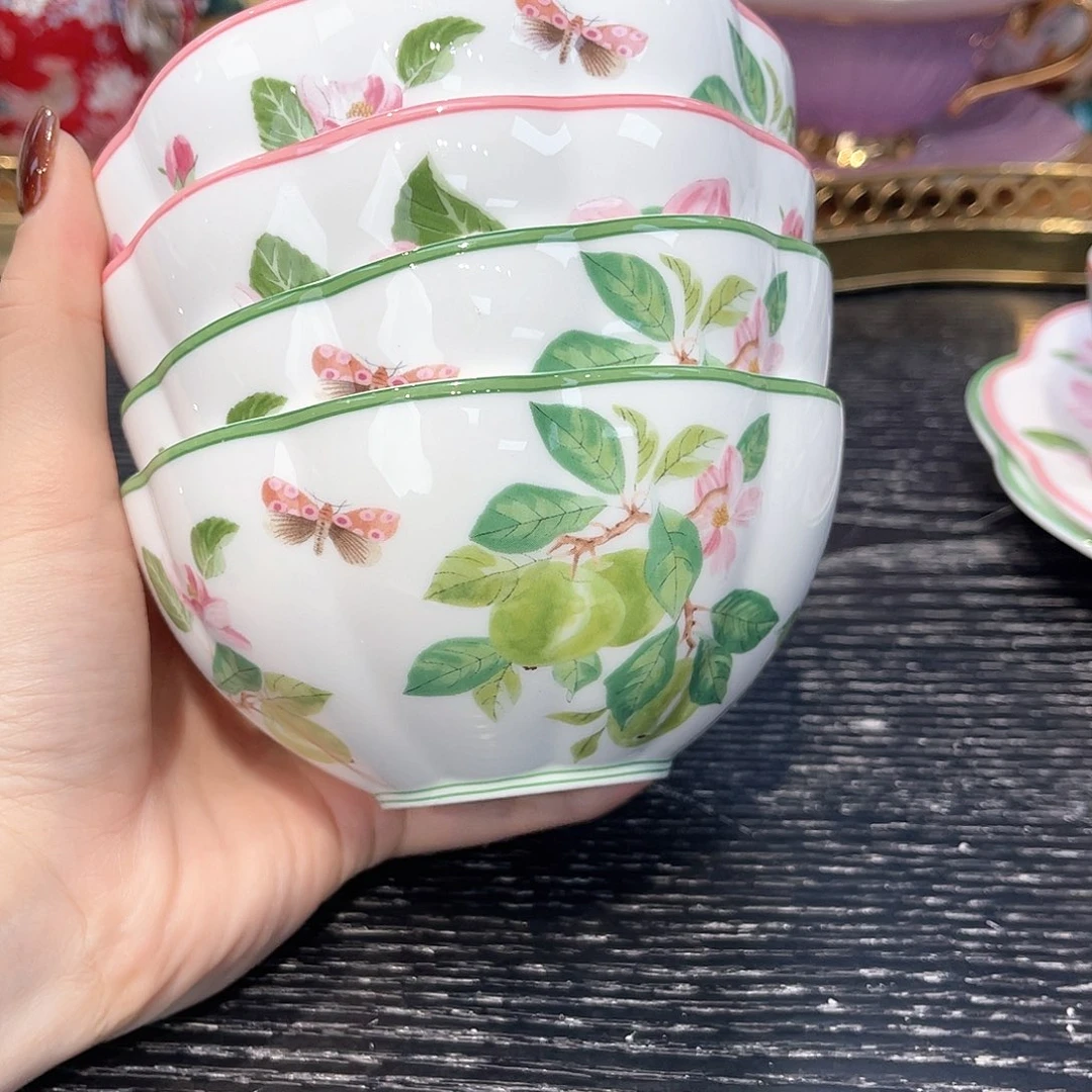 骨瓷饭碗4个//////：：：：