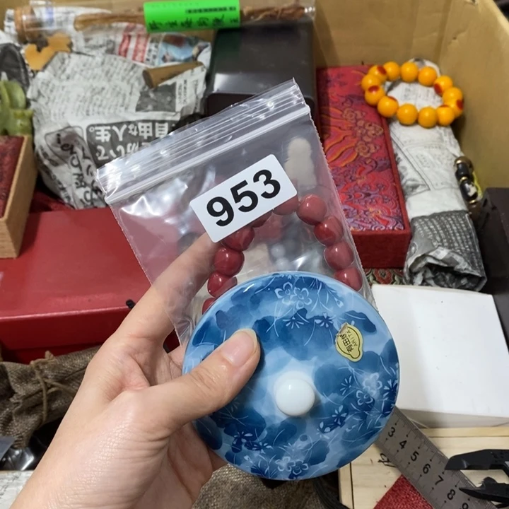 瓷片焱*哈中古工艺品树脂