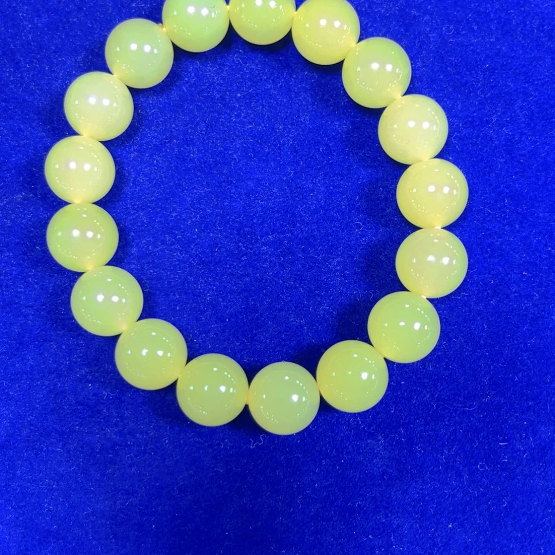 未镶嵌手串和田玉（黄玉）