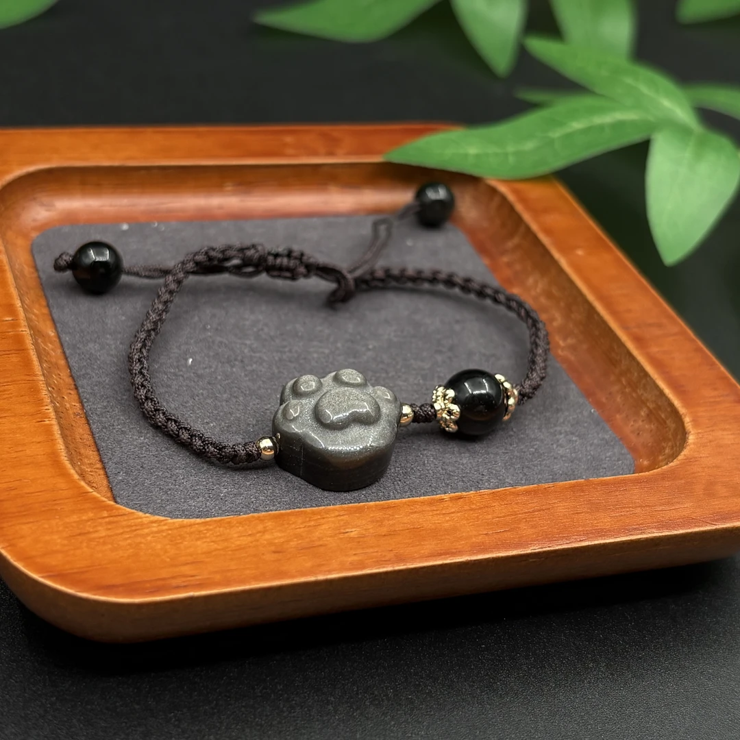 [一娜严选] 曜石猫爪手绳多样性发其一YN251125065