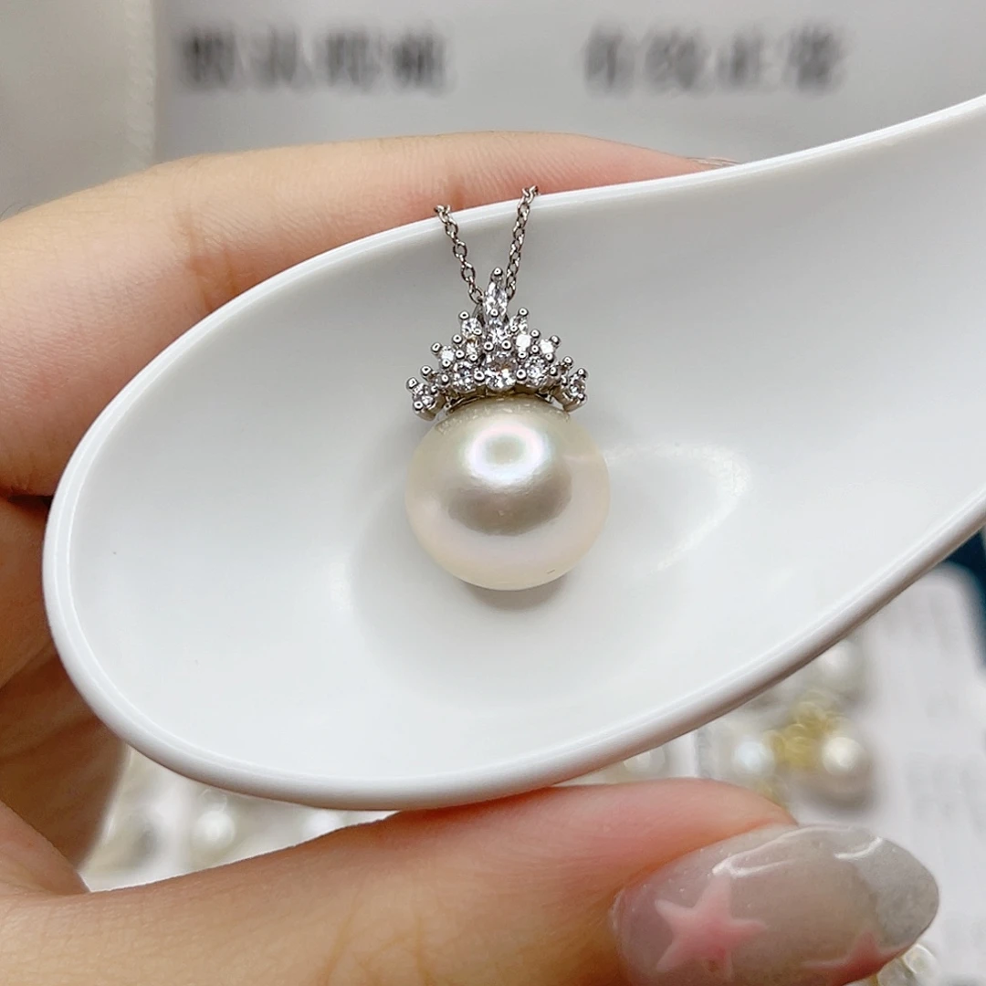 吊坠(赠链)合金淡水珍珠