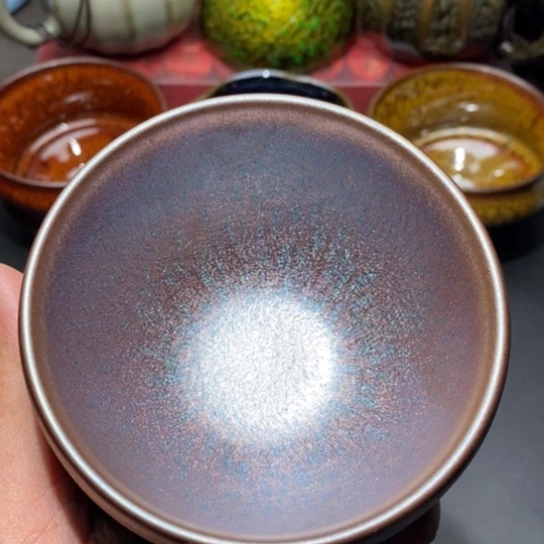 茶盏建盏主人杯茶壶盖碗品茗杯