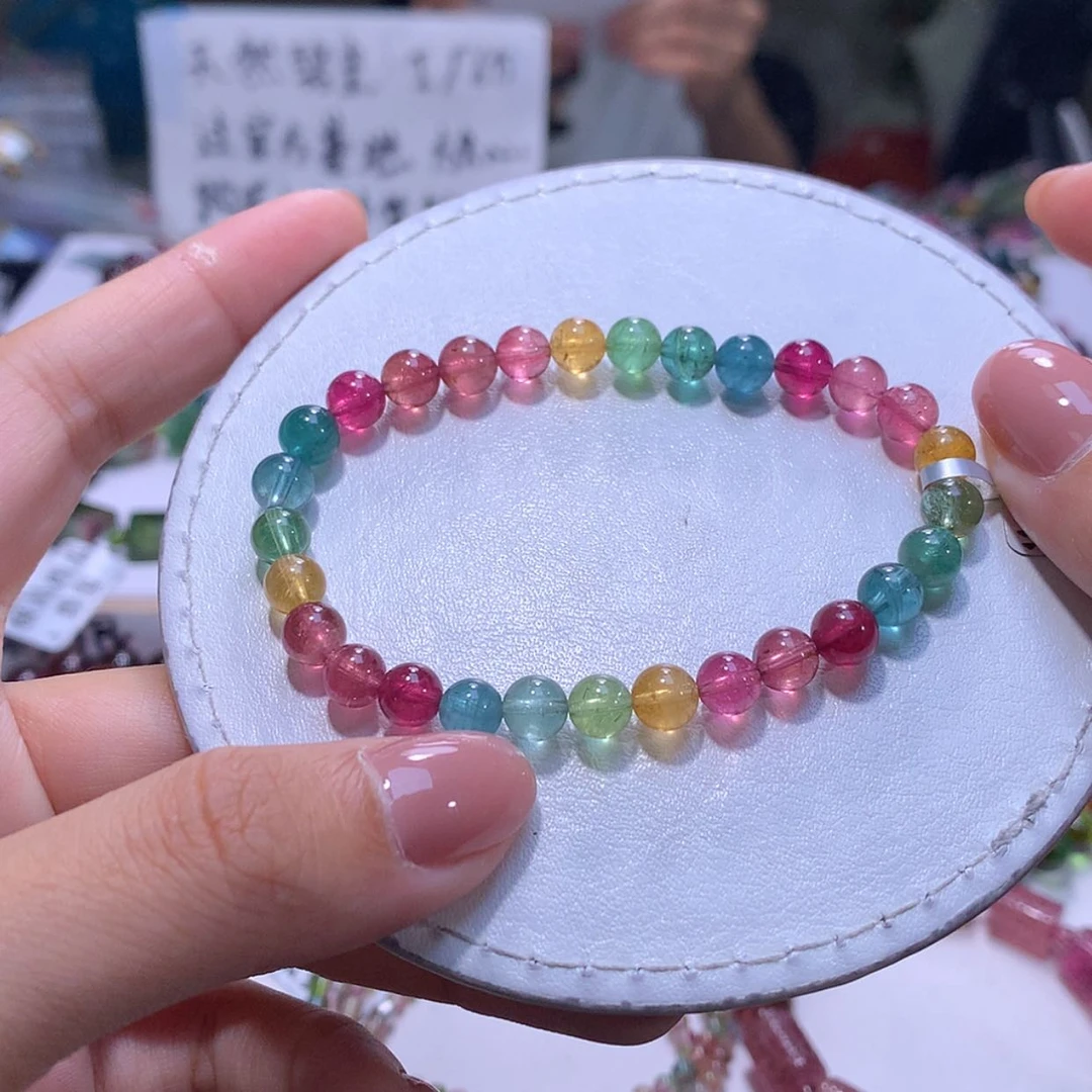 【闪购商品】未镶嵌手串碧玺6.3m
