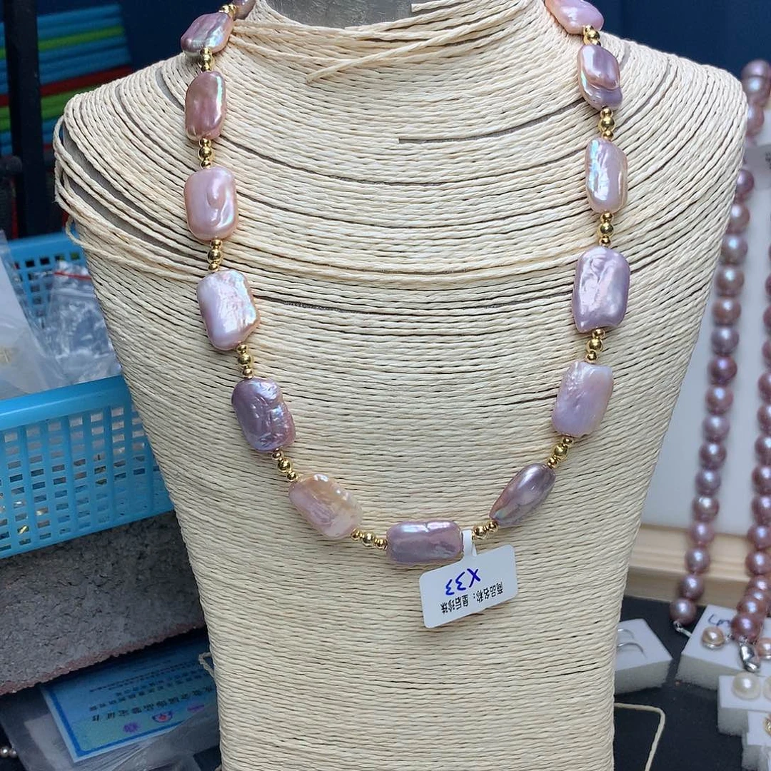 淡水珍珠项链未镶嵌x33项链