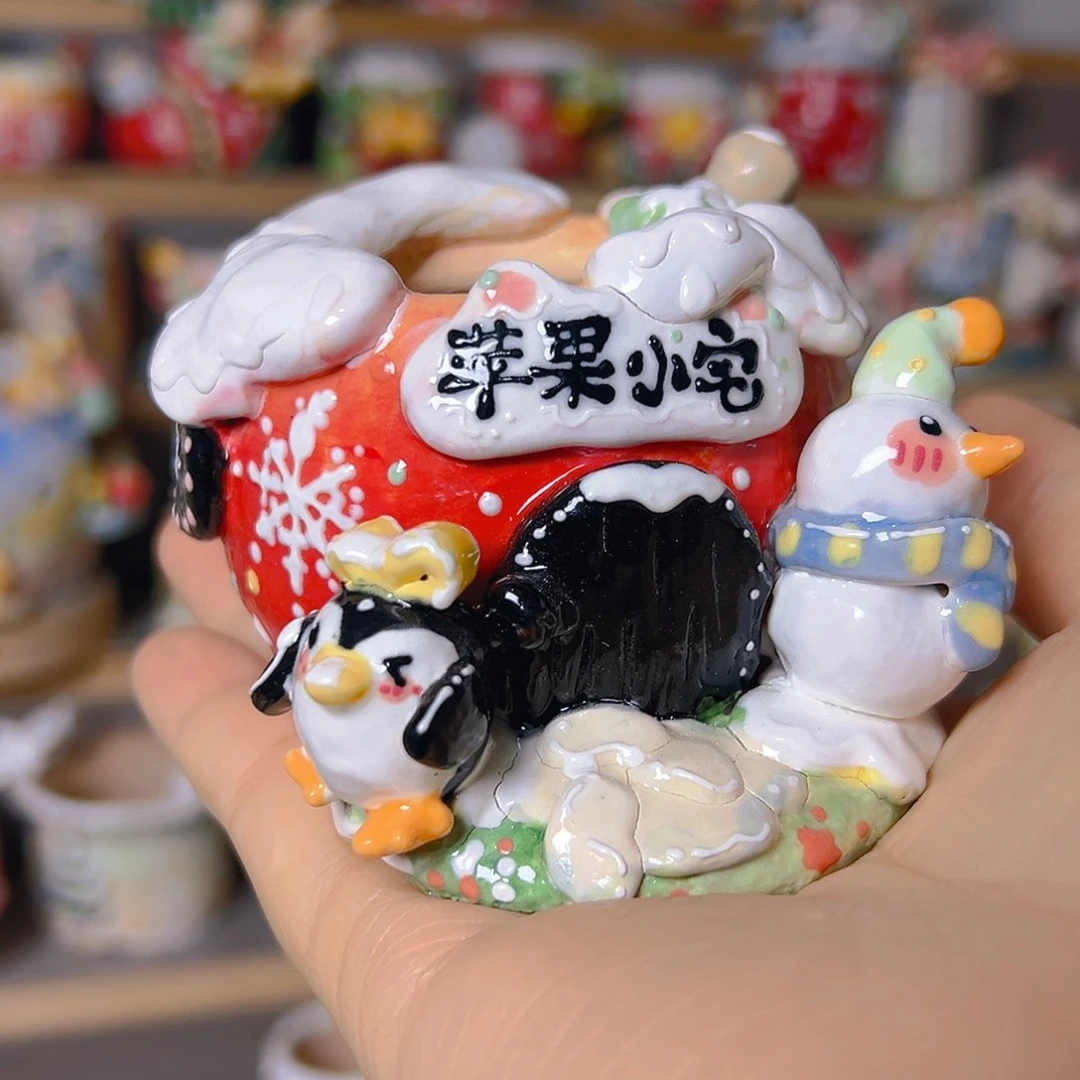 老梧家纯手工多肉花盆