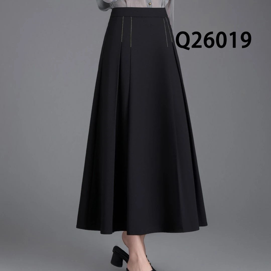 欧版时尚潮流百搭气质优雅洋气款长裙