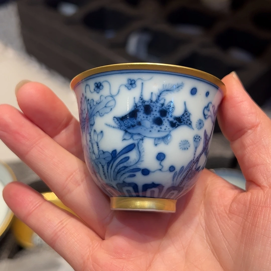钟家窑柴窑金杯杯杯