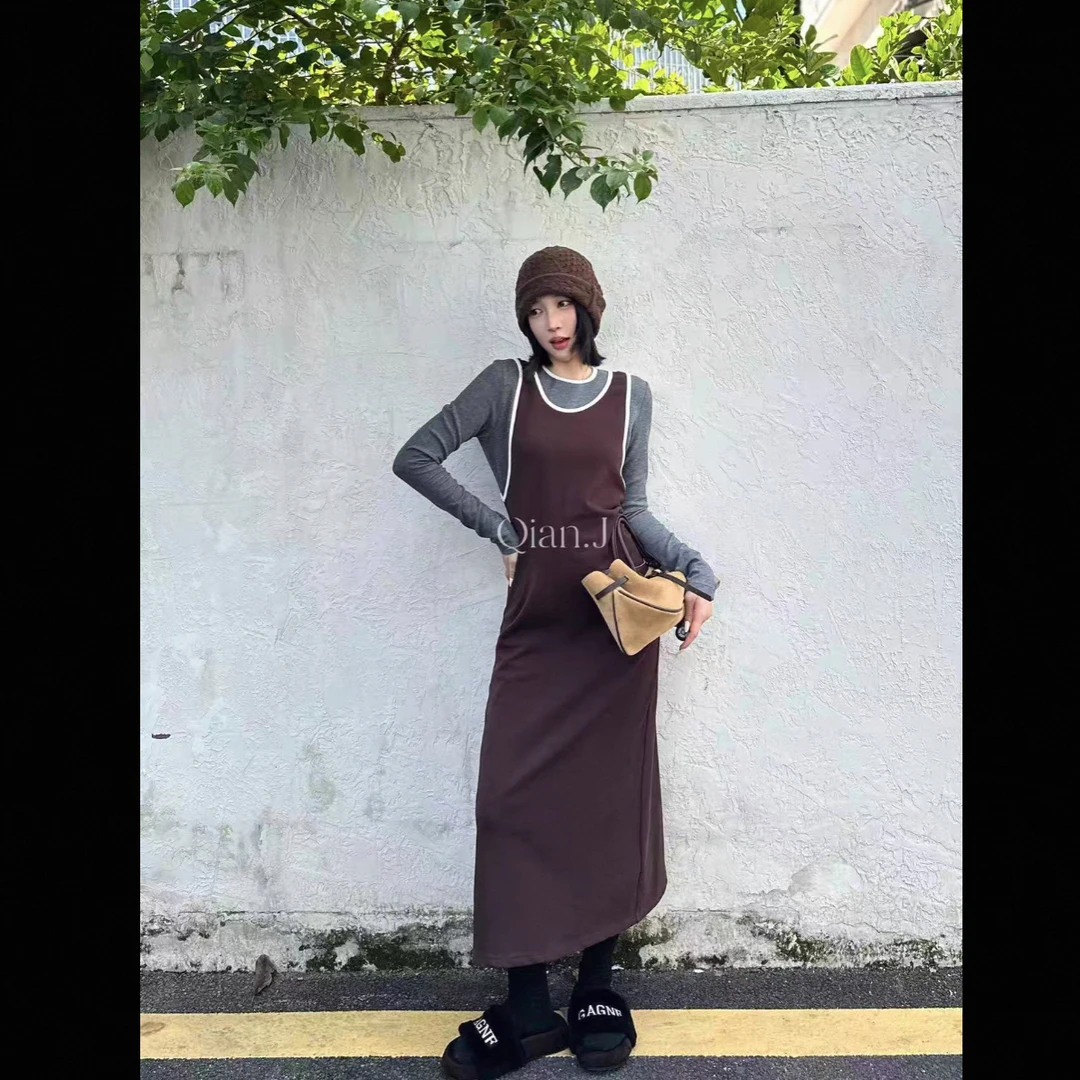 【钱锦家】2025秋冬新款小众设计款连衣裙（1283）NO退NO换