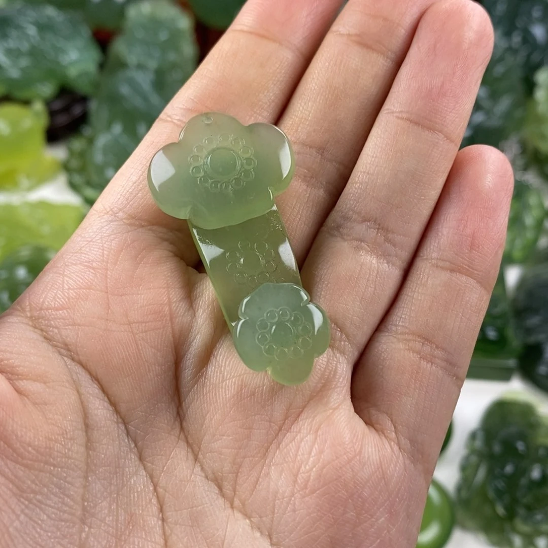 岫玉挂件未镶嵌挂件