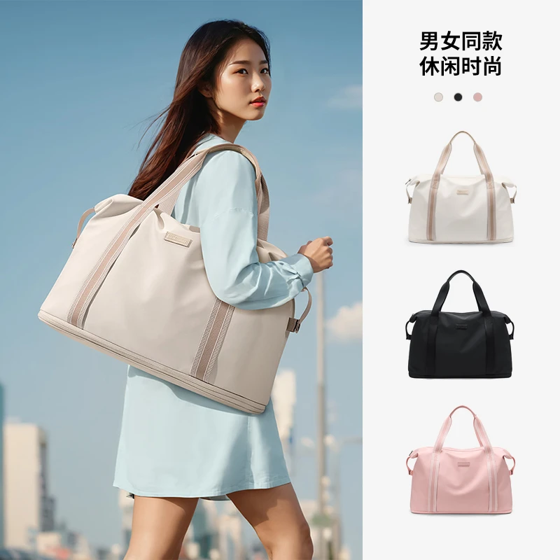 GOLF/高尔夫旅行包新款简约休闲大容量干湿分离手提行李收纳袋女