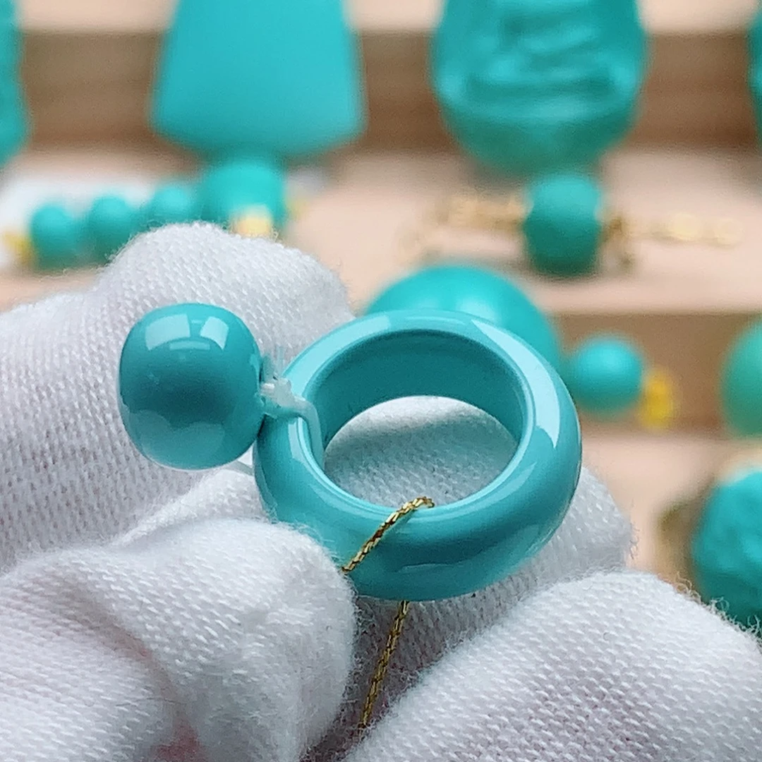 绿松石未镶嵌配饰