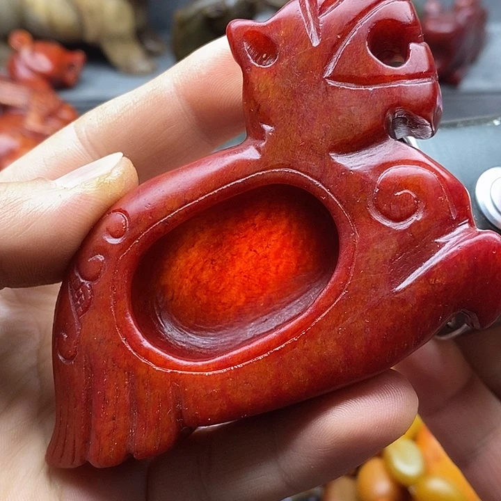 未镶嵌蛇纹石玉颈饰