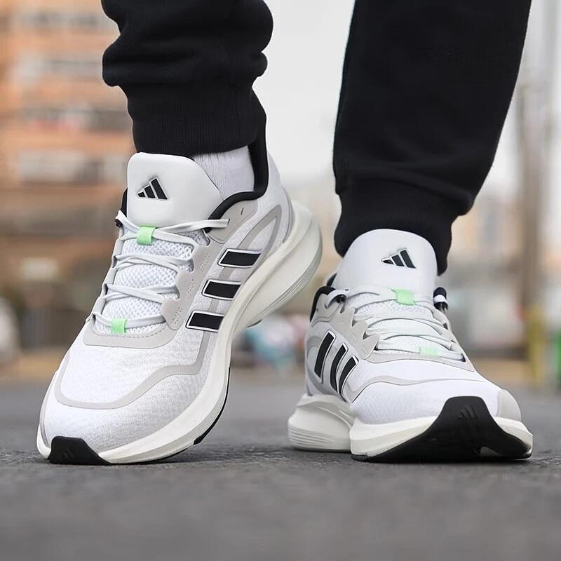 阿迪达斯秋季新款男鞋青少年透气网面轻便秋冬跑鞋减震专业运动鞋