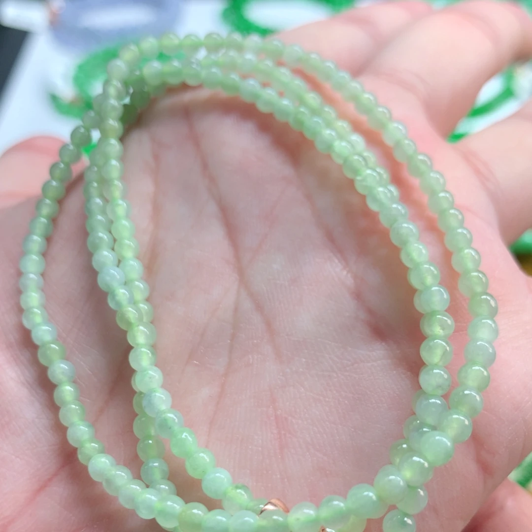 翡翠未镶嵌手链翡翠