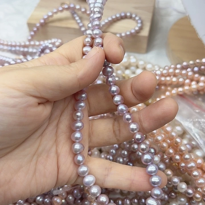淡水珍珠发饰银S925镶嵌河****厂
