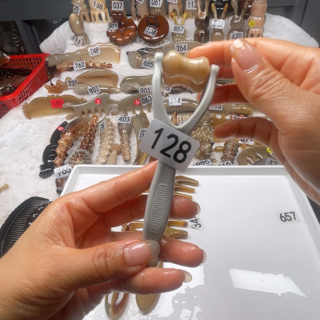 宜****牛角梳牛角福利款