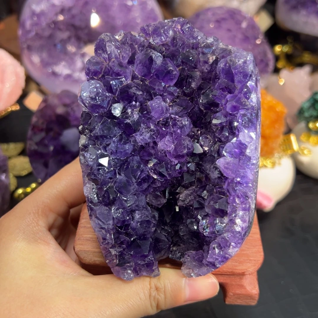 未镶嵌珠宝半成品紫晶14