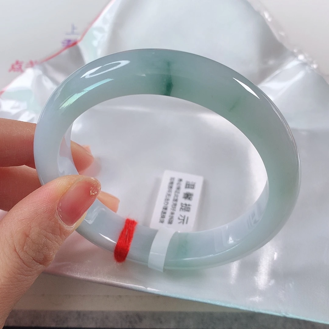 翡翠手镯未镶嵌 正圈⑨⑨