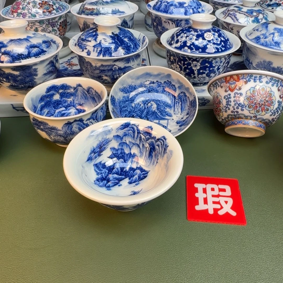 纯手工纯手绘茶具248